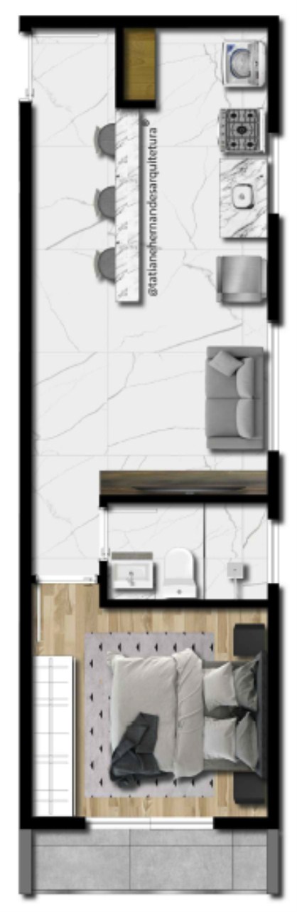 Apartamento, 1 quarto, 27 m² - Foto 17