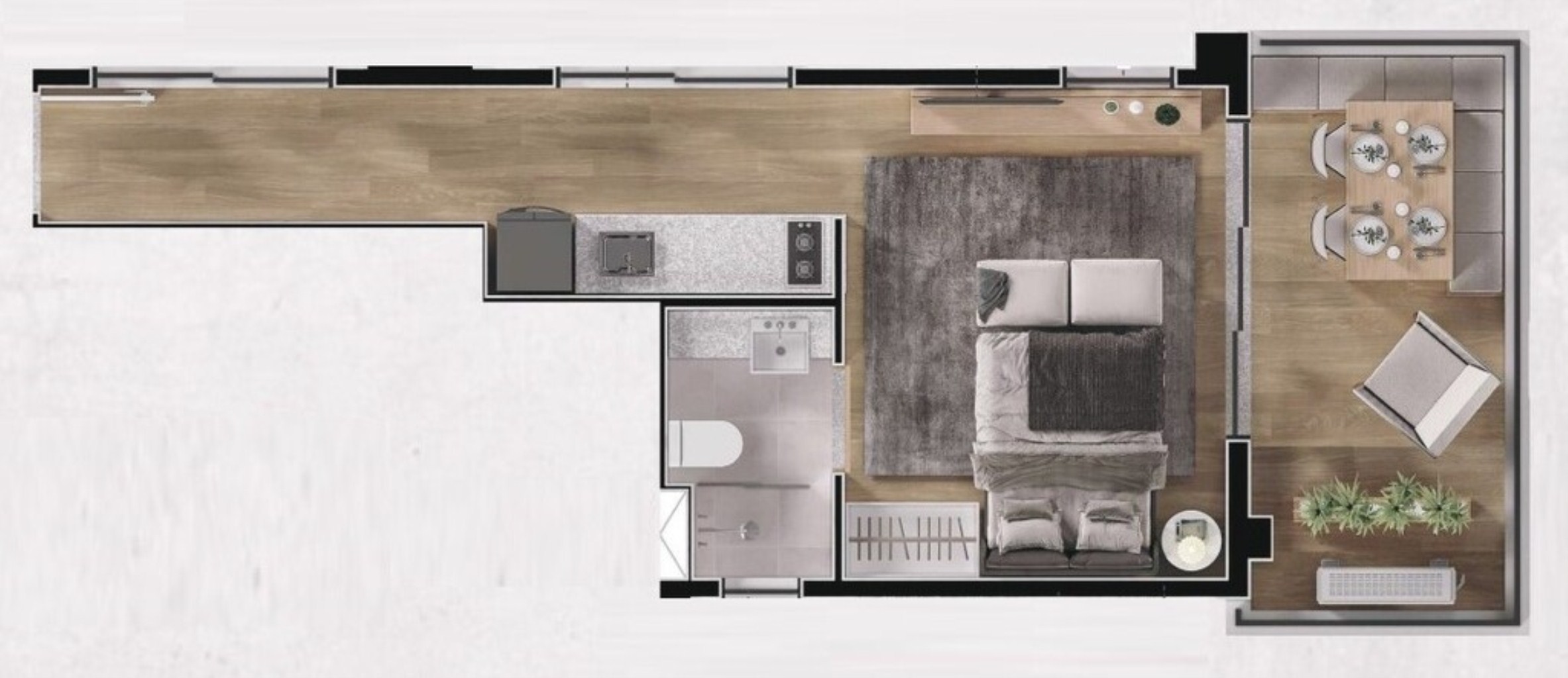 STUDIO RESIDENCIAL em São Paulo - SP, Jardins