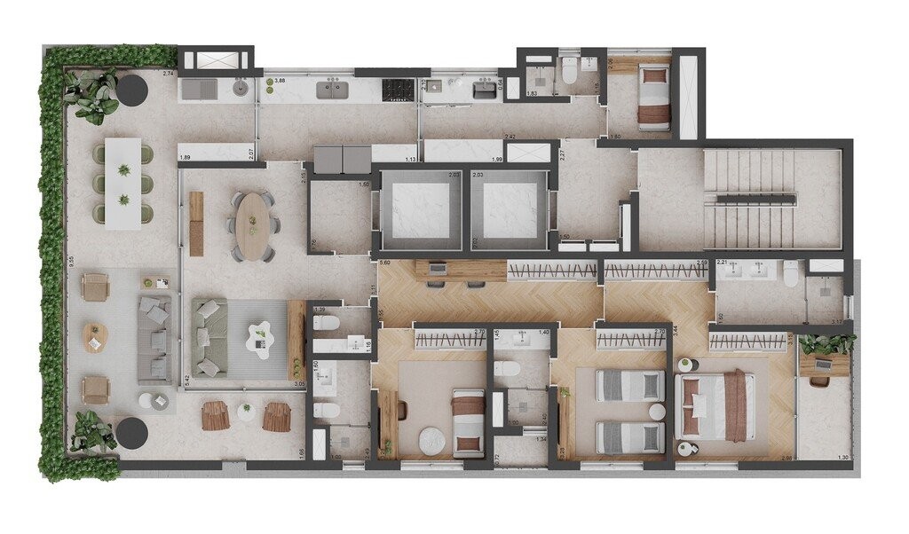 Apartamento, 3 quartos, 432 m² - Foto 19