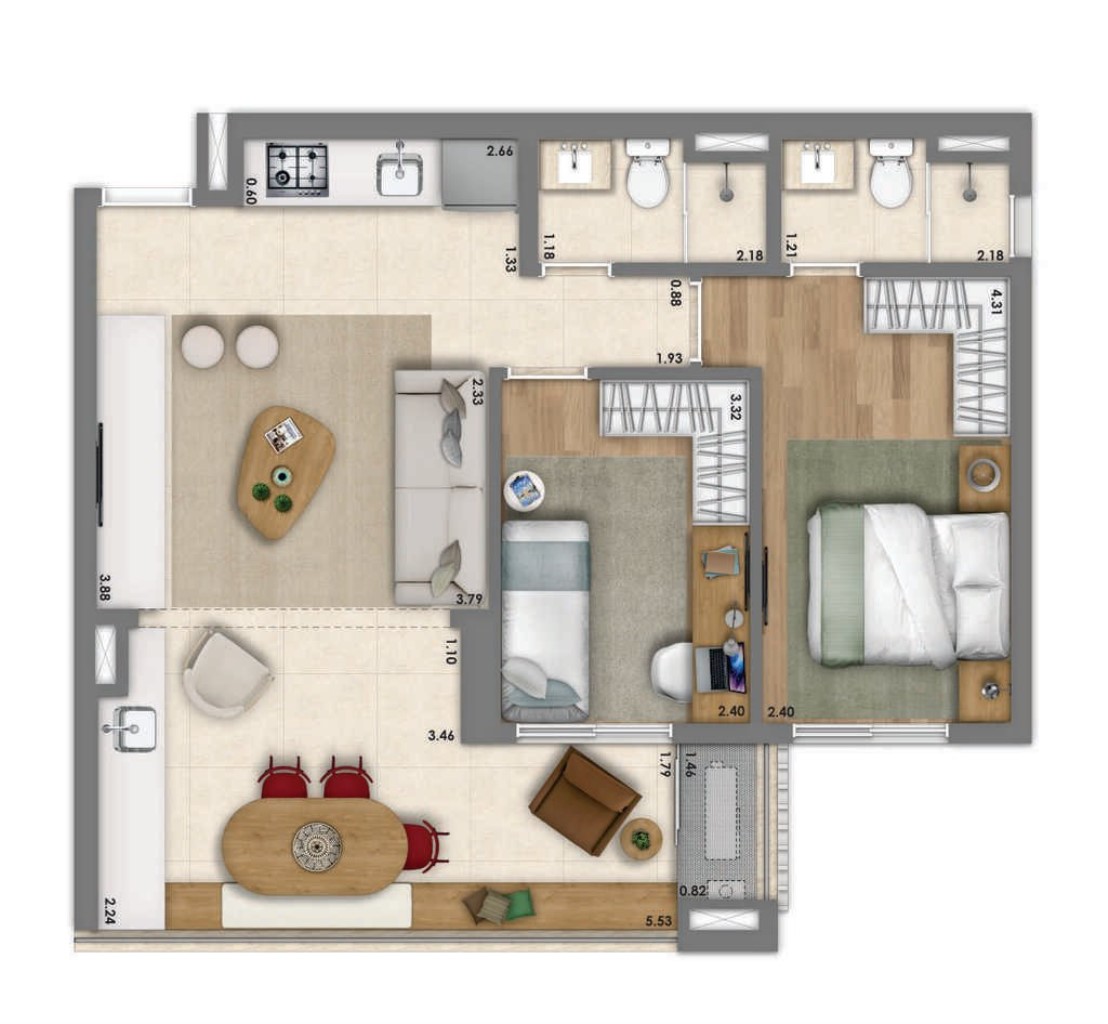 APARTAMENTO RESIDENCIAL em São Paulo - SP, Vila Mariana