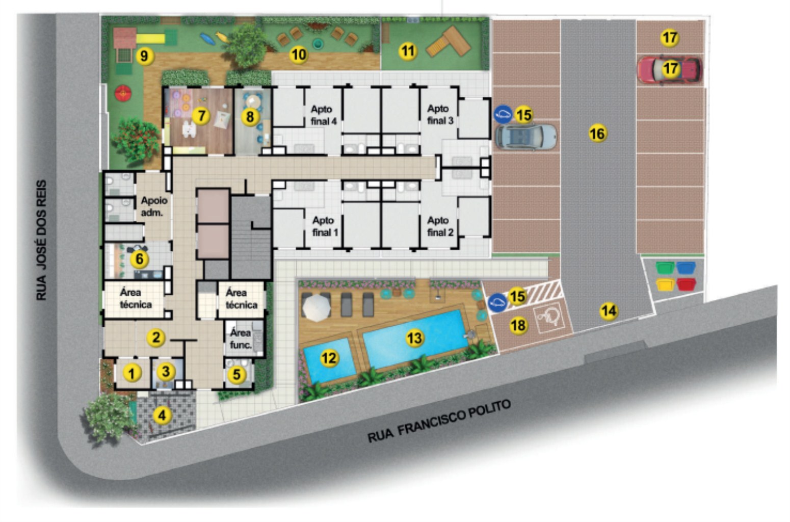 Apartamento, 2 quartos, 35 m² - Foto 15