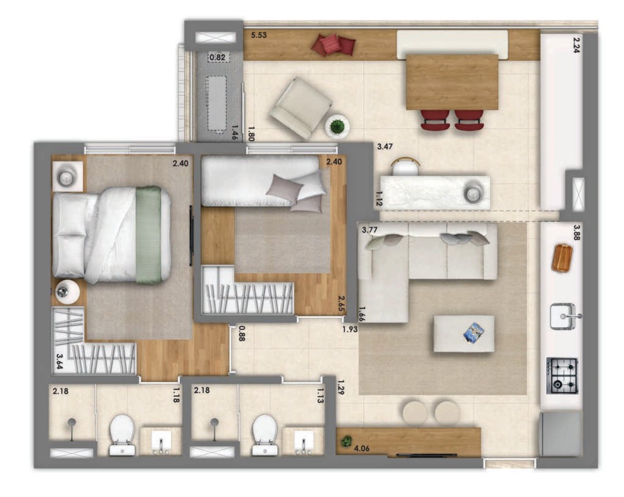 APARTAMENTO RESIDENCIAL em São Paulo - SP, Vila Mariana