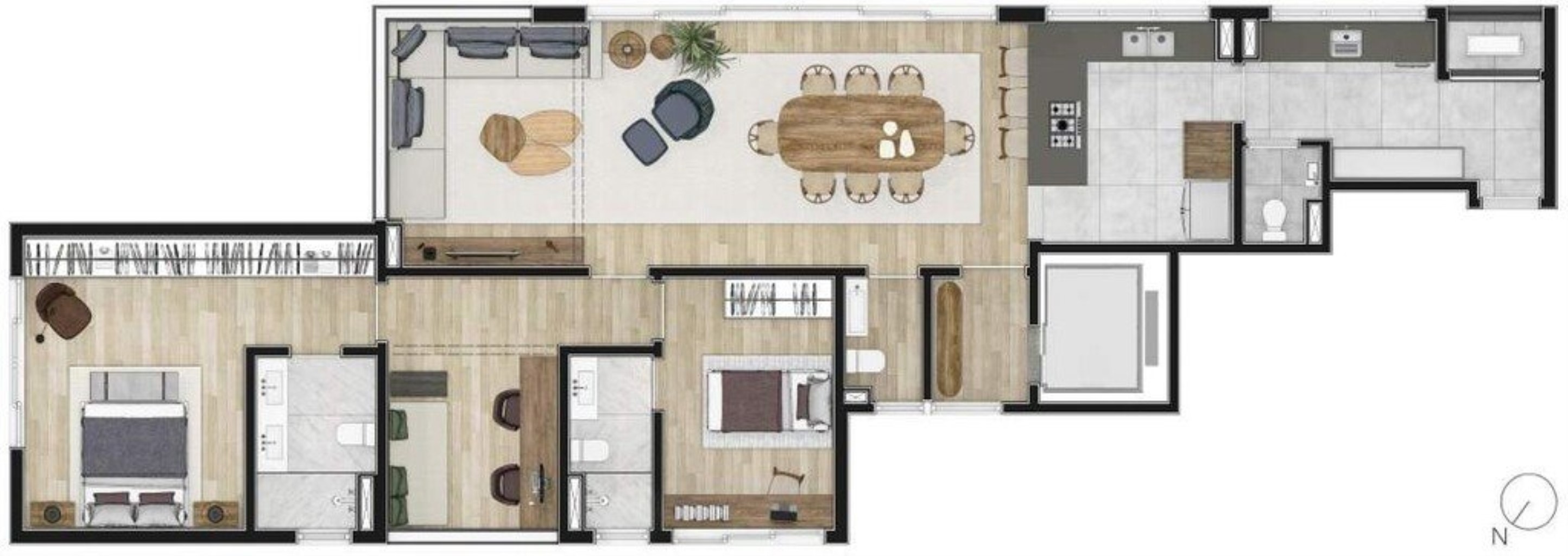 APARTAMENTO RESIDENCIAL em São Paulo - SP, Pinheiros