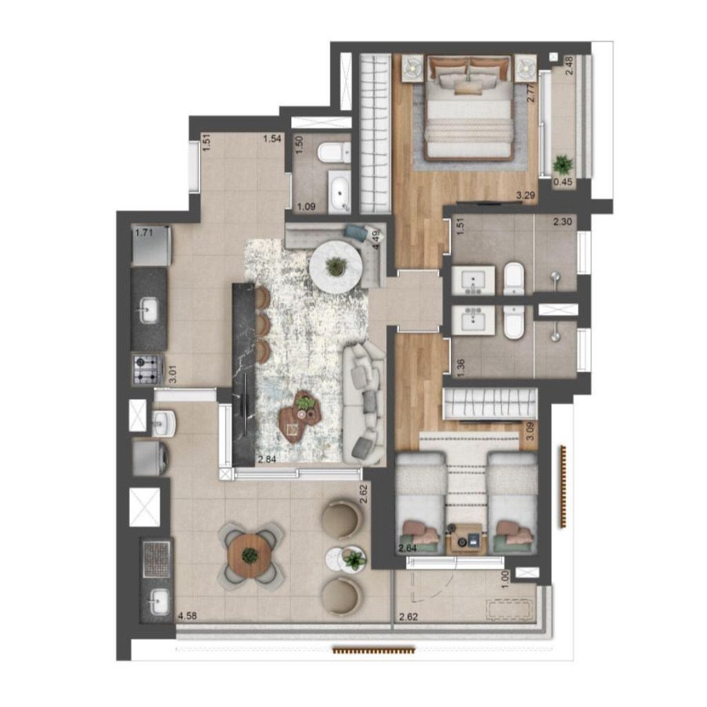 Apartamento, 4 quartos, 339 m² - Foto 13
