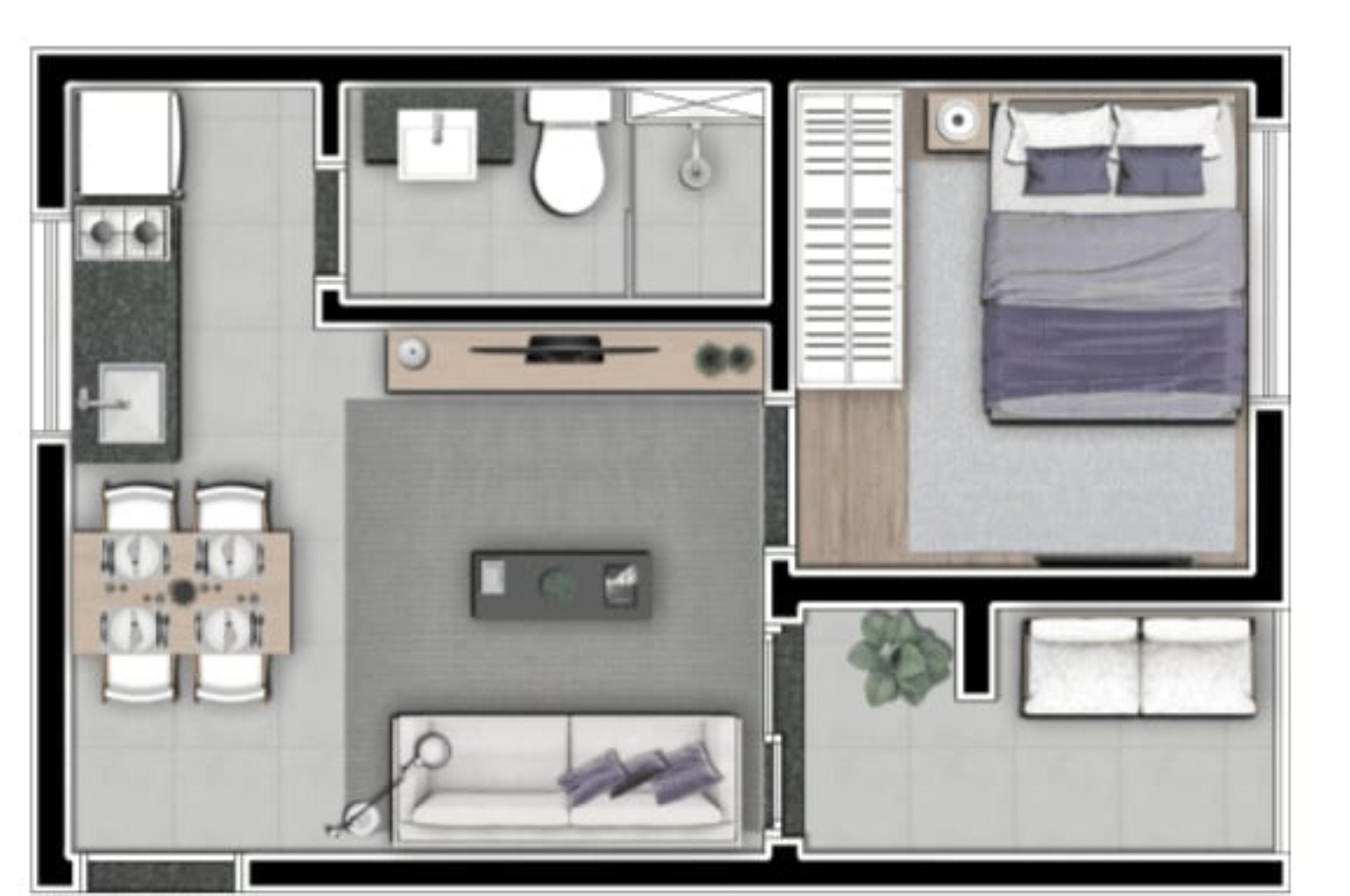 Apartamento, 2 quartos, 41 m² - Foto 24