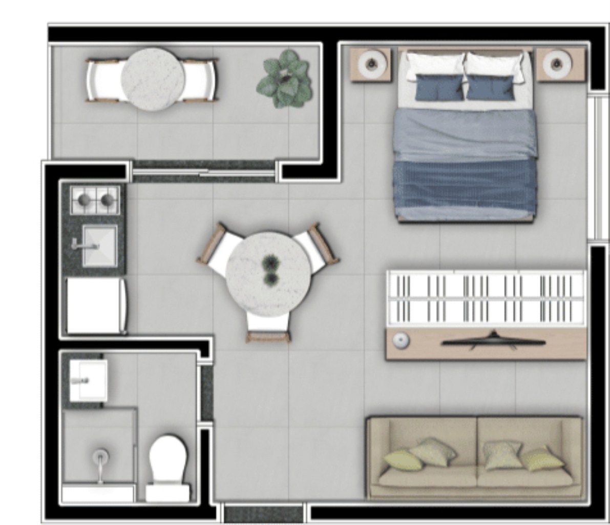 Apartamento, 2 quartos, 41 m² - Foto 23