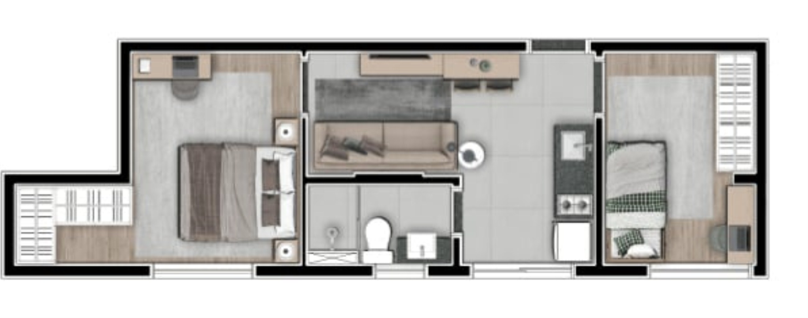 Apartamento, 2 quartos, 41 m² - Foto 26