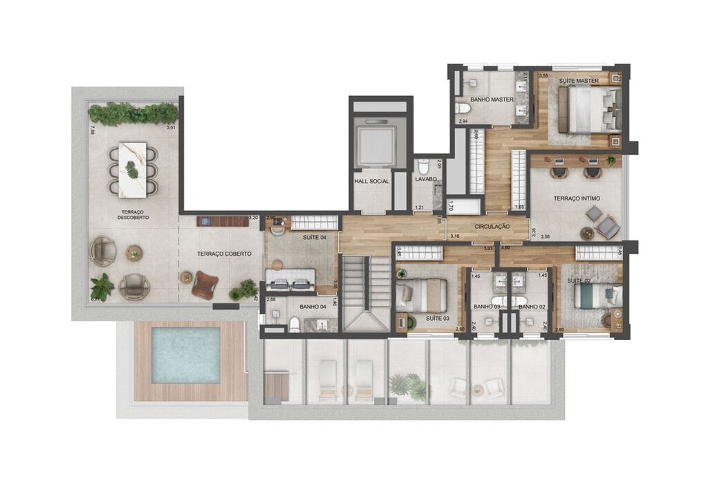 Apartamento, 3 quartos, 201 m² - Foto 16