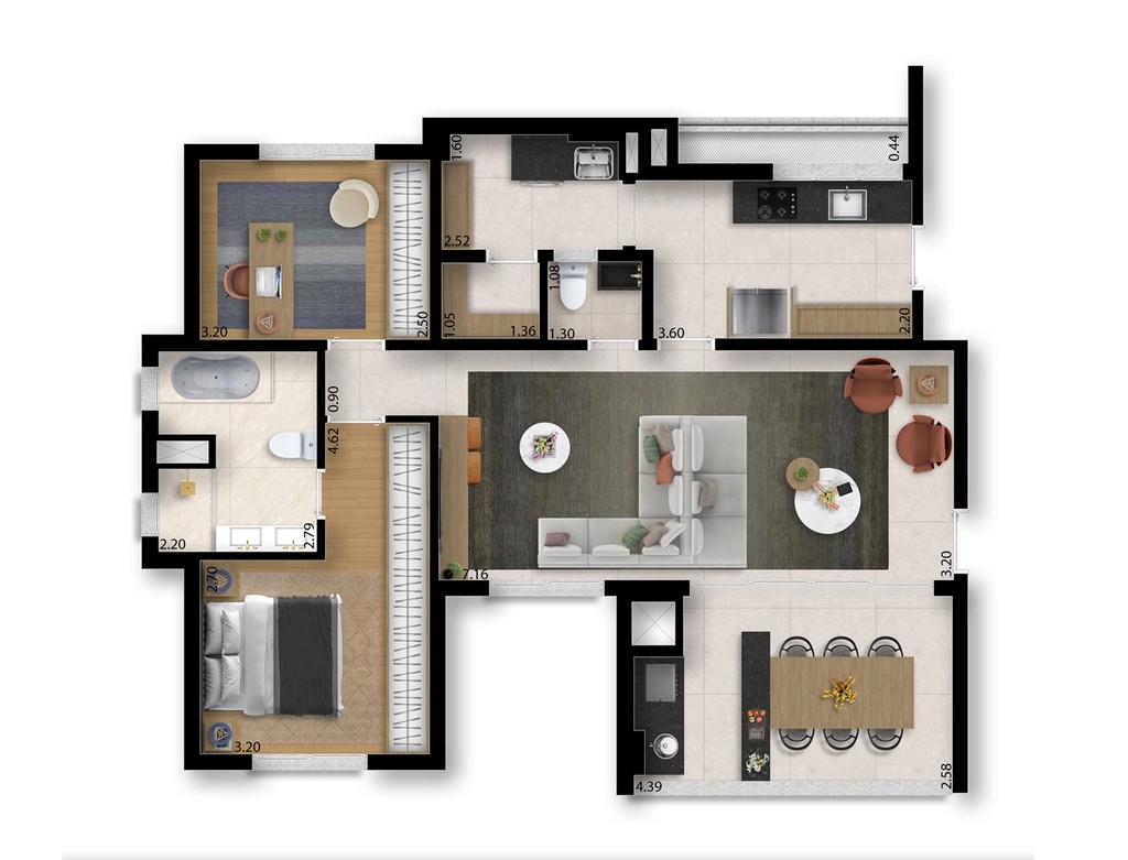 Apartamento, 3 quartos, 156 m² - Foto 45