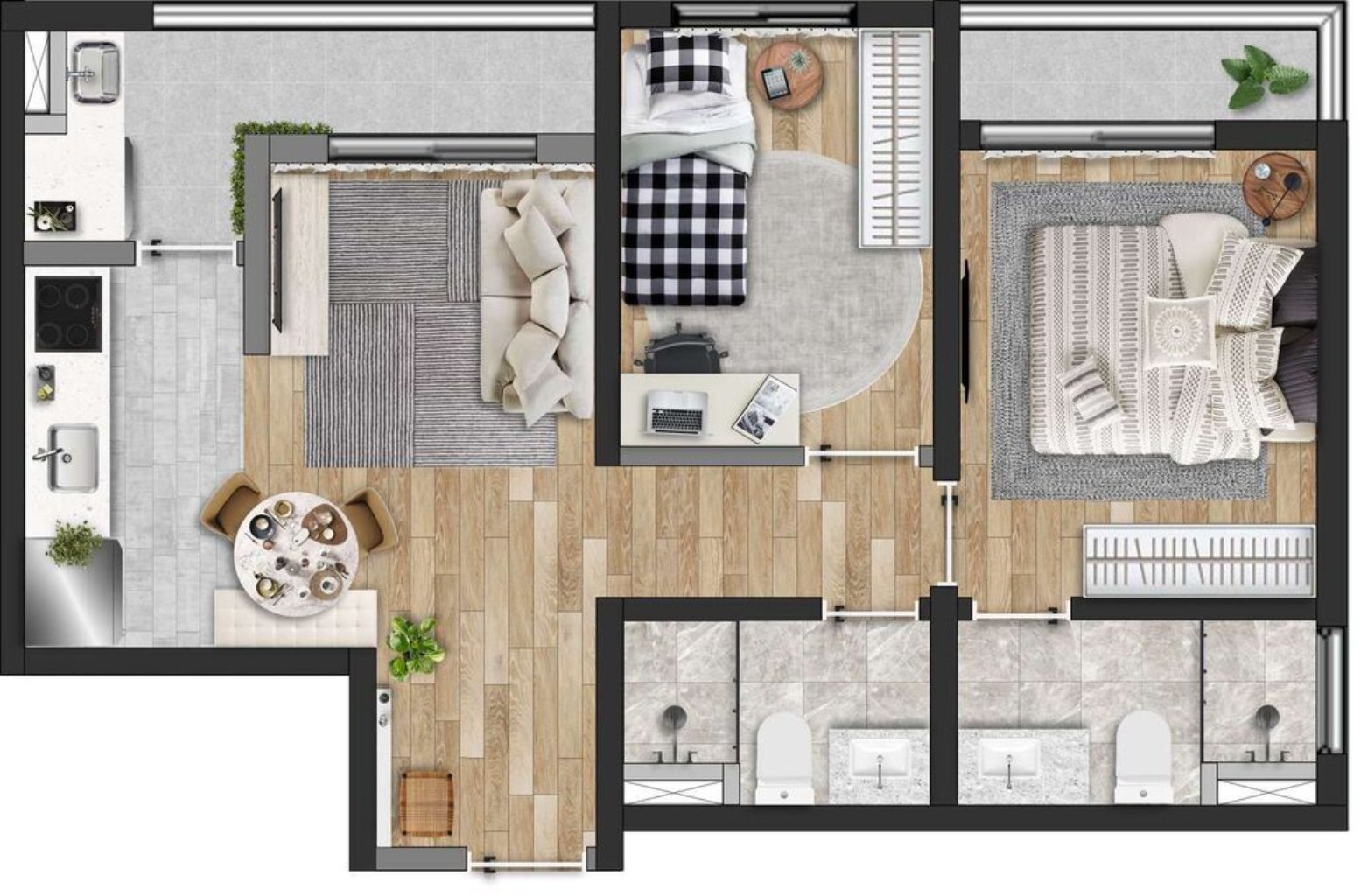Apartamento, 1 quarto, 15 m² - Foto 24