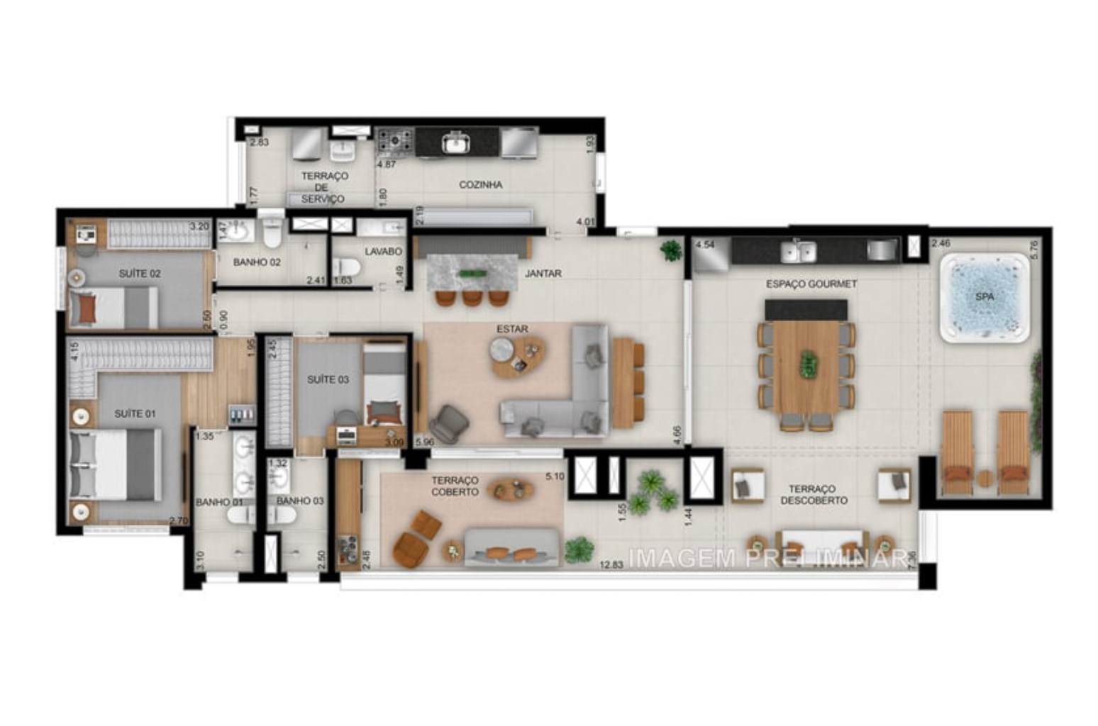 Apartamento, 3 quartos, 94 m² - Foto 27
