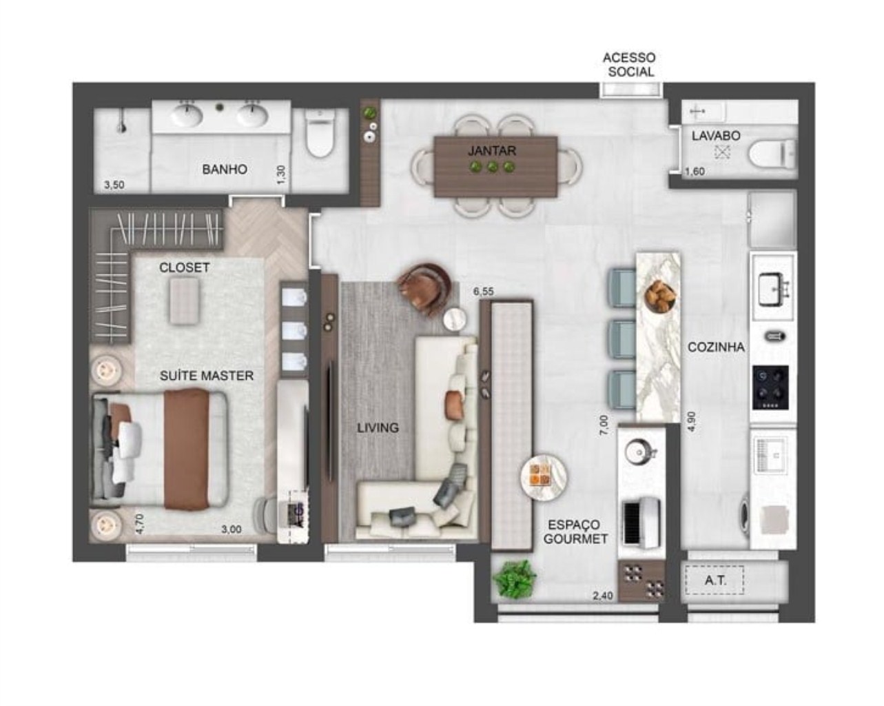 Apartamento, 2 quartos, 93 m² - Foto 11