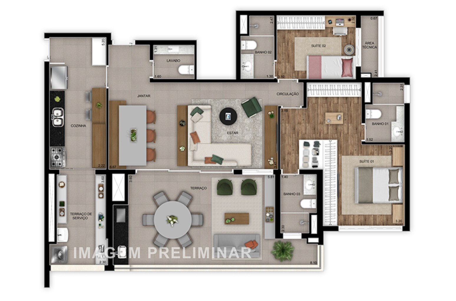 Apartamento, 1 quarto, 26 m² - Foto 35