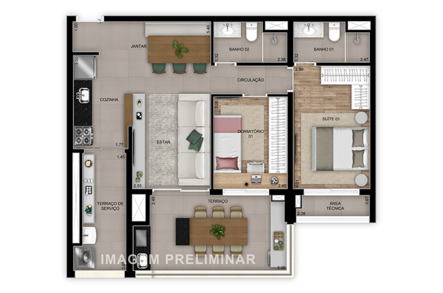 Apartamento, 1 quarto, 26 m² - Foto 31