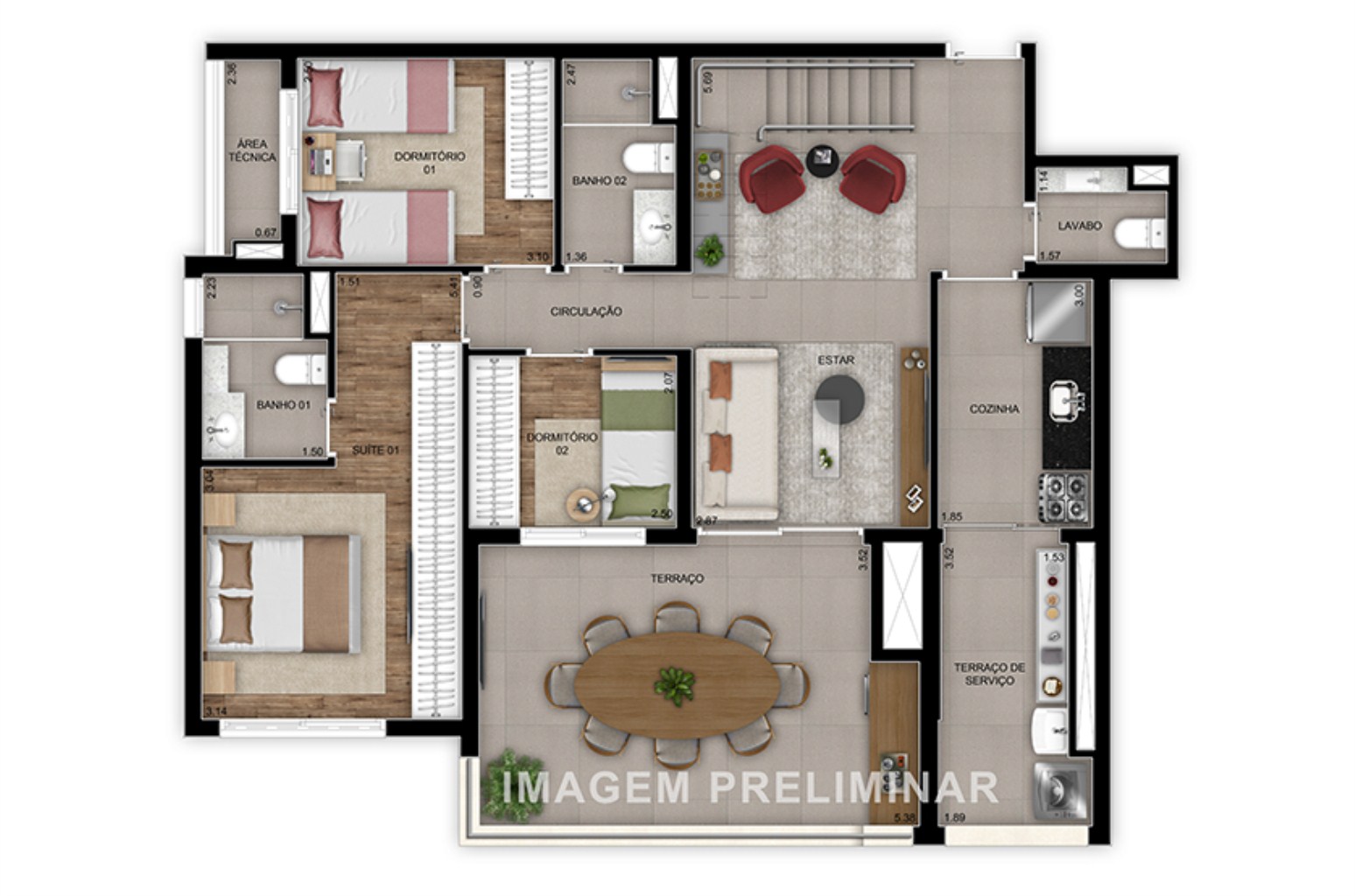 Apartamento, 1 quarto, 26 m² - Foto 36