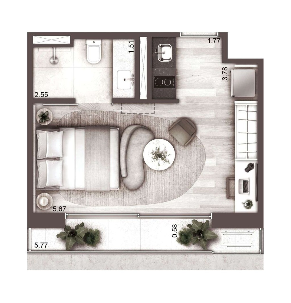 Apartamento, 2 quartos, 130 m² - Foto 16