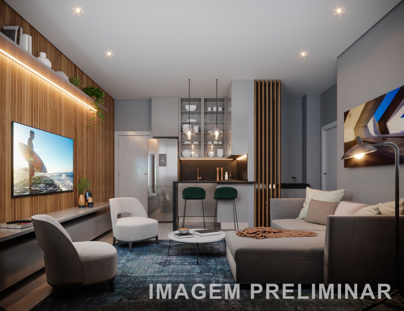 Apartamento, 1 quarto, 26 m² - Foto 8