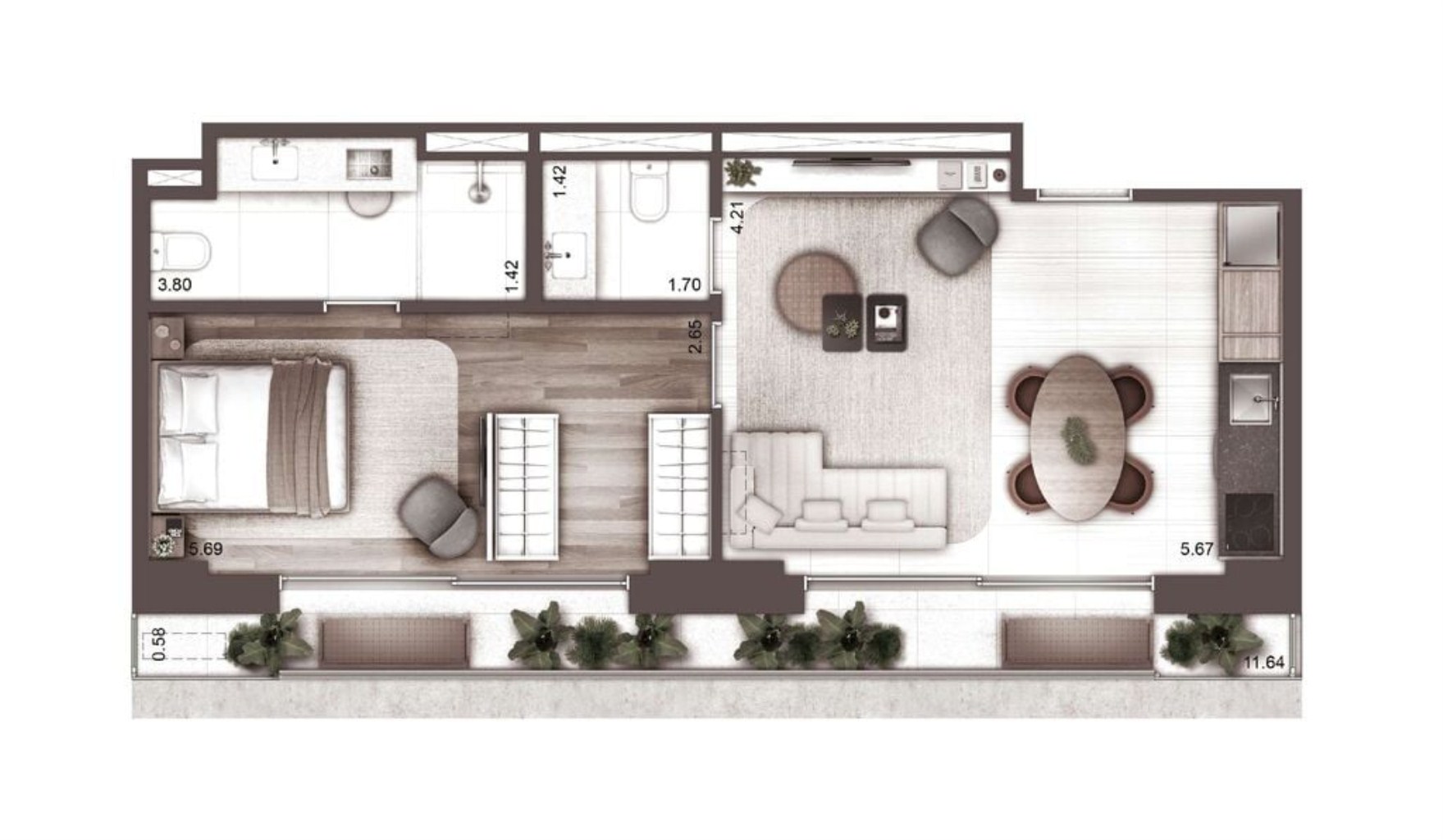 Apartamento, 2 quartos, 130 m² - Foto 20