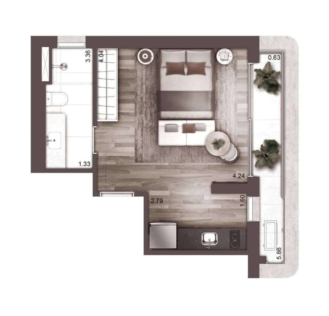 Apartamento, 2 quartos, 130 m² - Foto 19