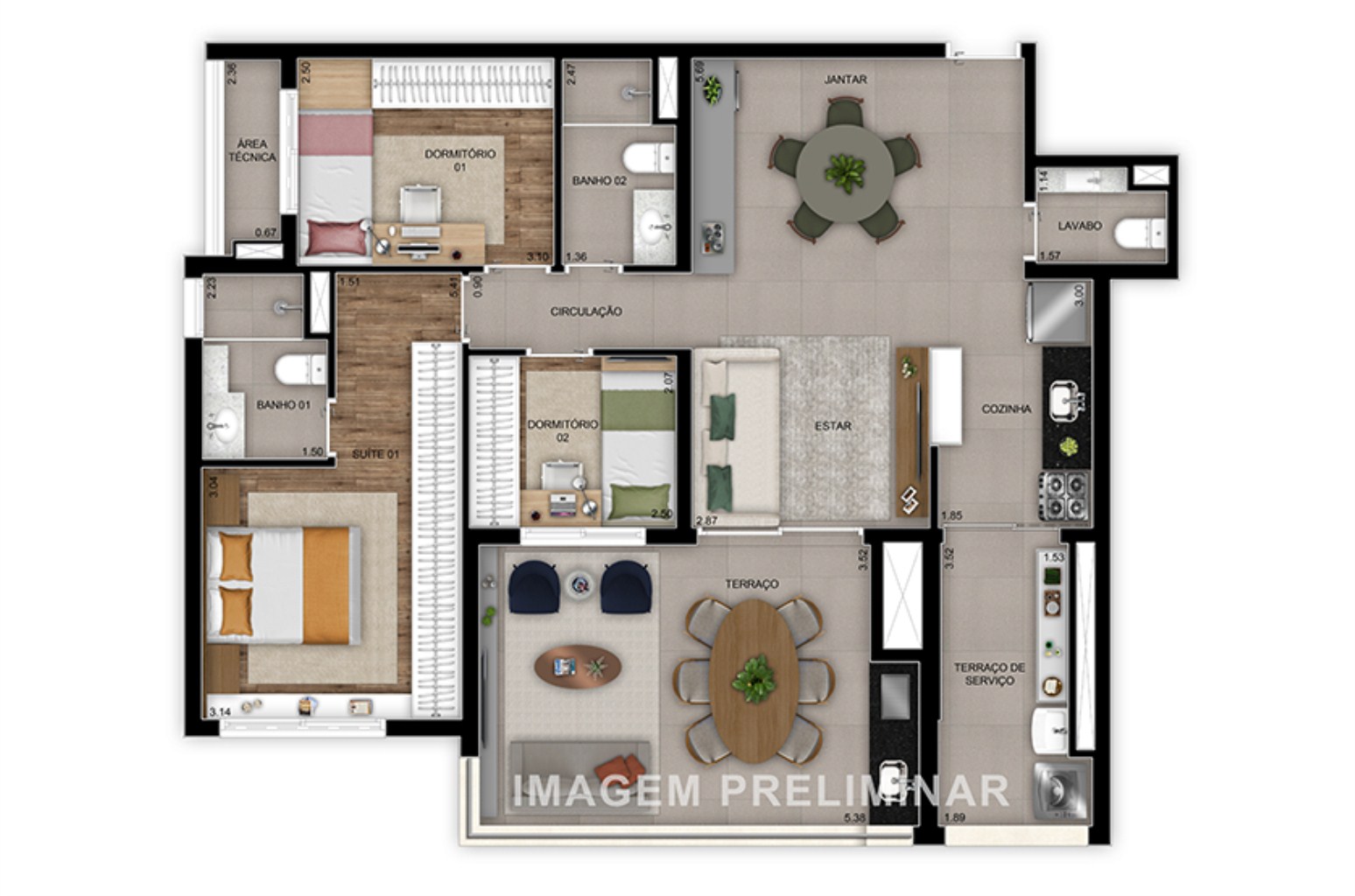 Apartamento, 1 quarto, 26 m² - Foto 32