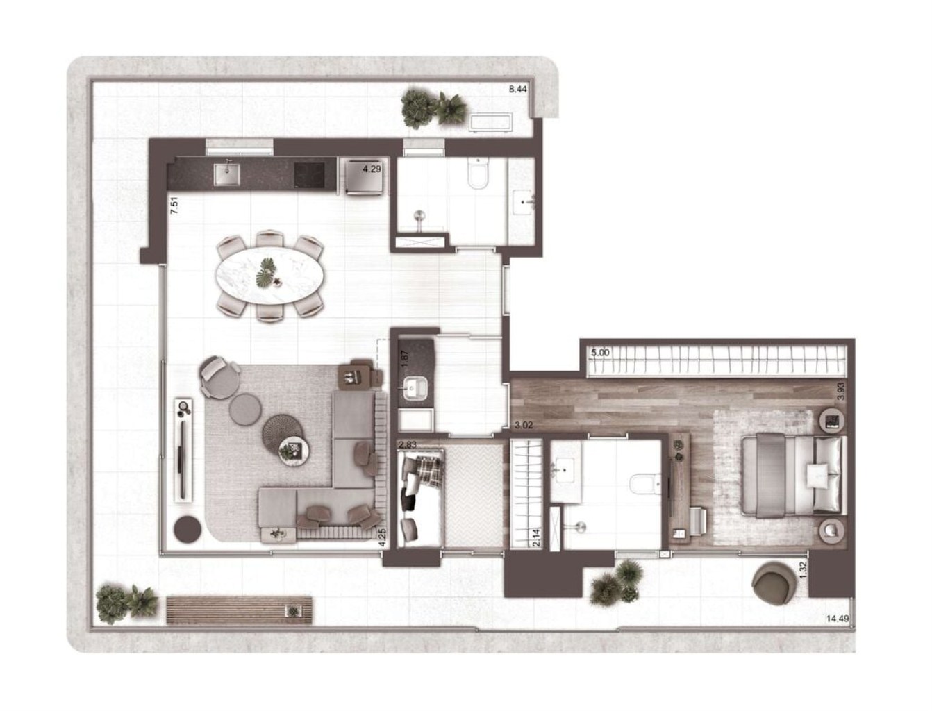Apartamento, 2 quartos, 130 m² - Foto 26