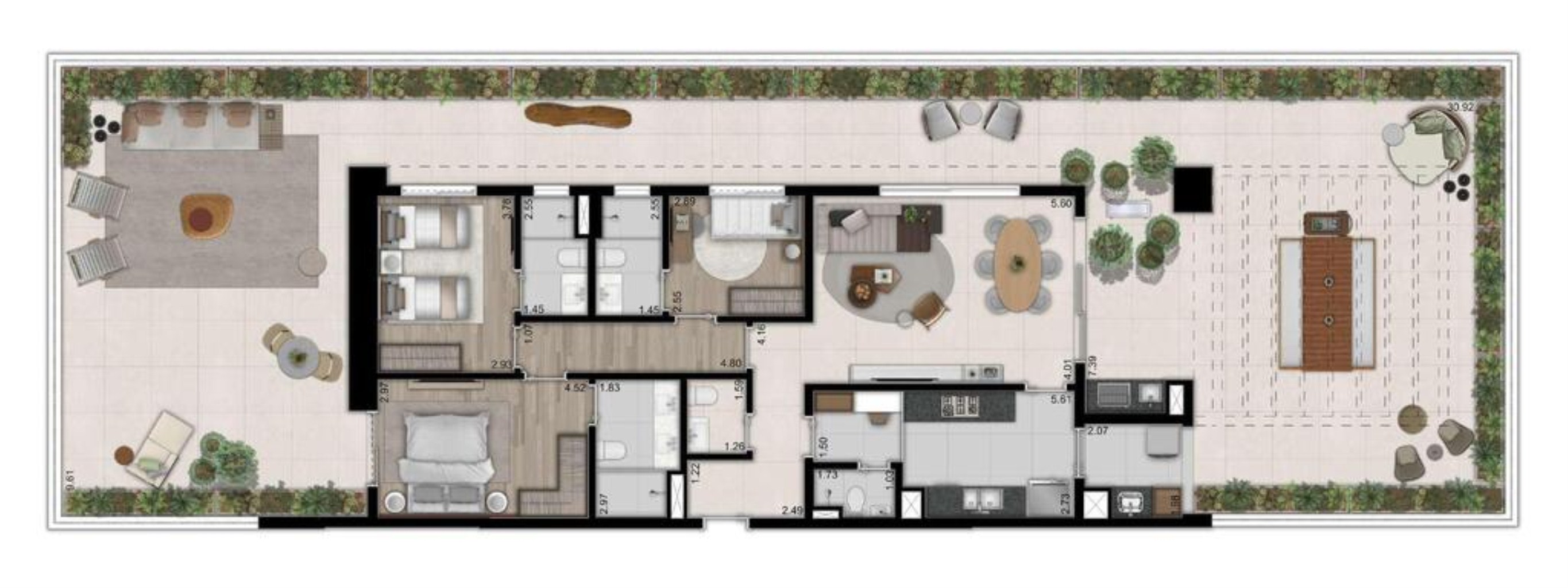 Apartamento, 3 quartos, 220 m² - Foto 29