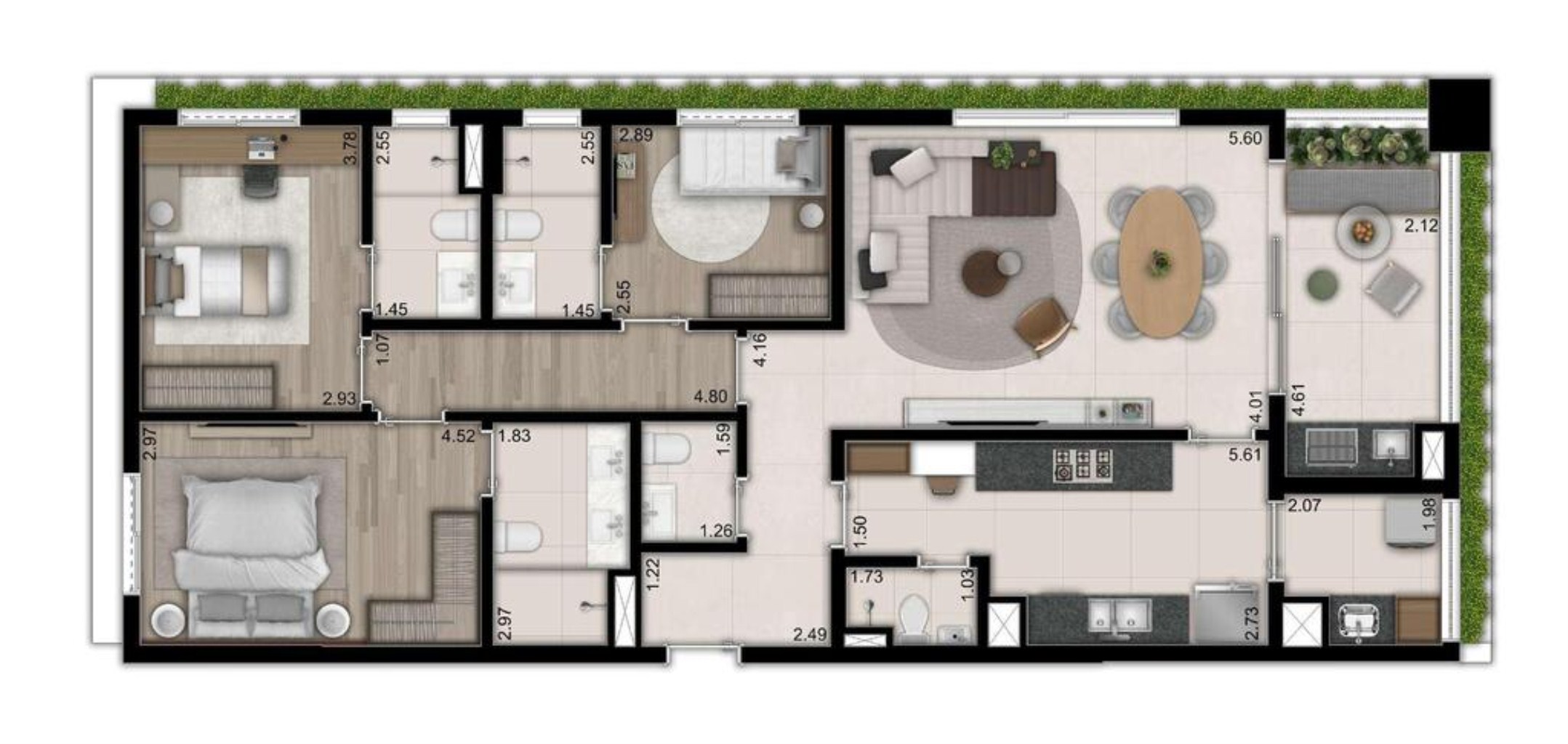 Apartamento, 3 quartos, 220 m² - Foto 21