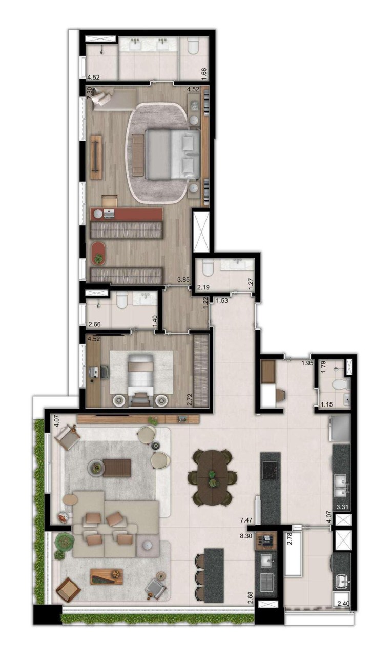 Apartamento, 3 quartos, 220 m² - Foto 24