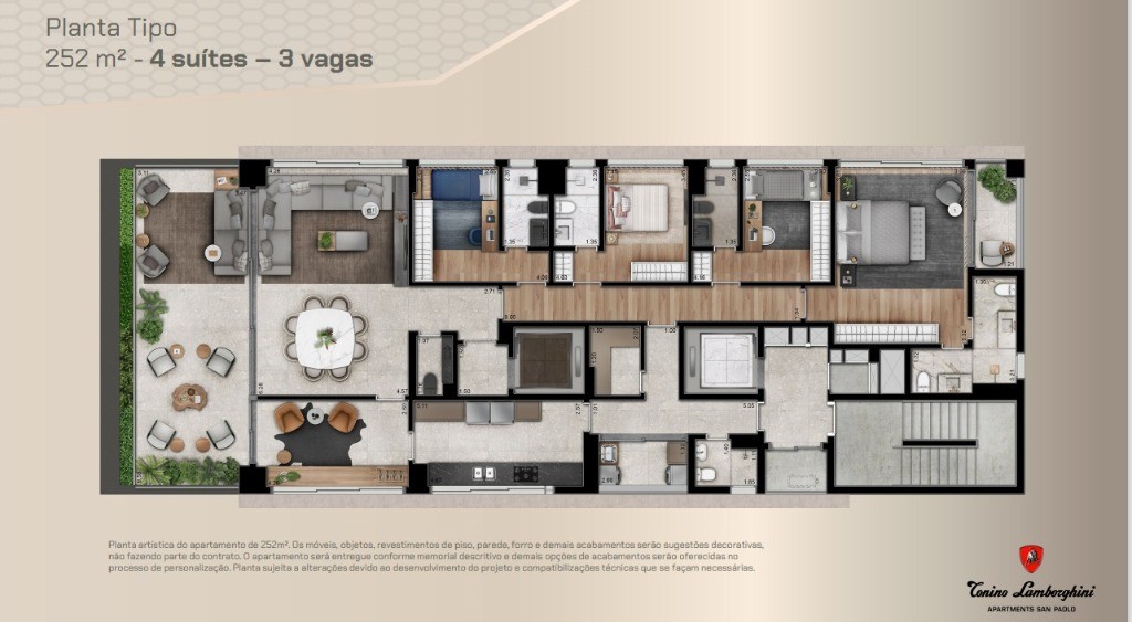 Apartamento, 4 quartos, 252 m² - Foto 40