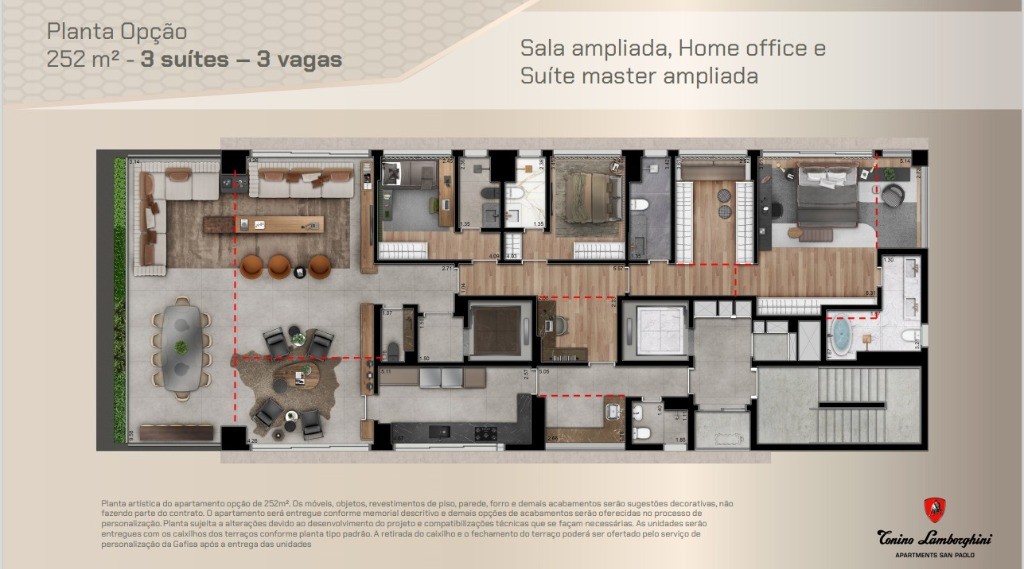 Apartamento, 4 quartos, 252 m² - Foto 42