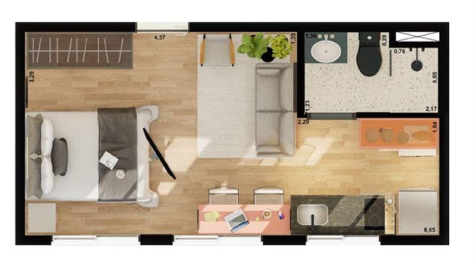 Apartamento studio em Vila Mariana São Paulo SP