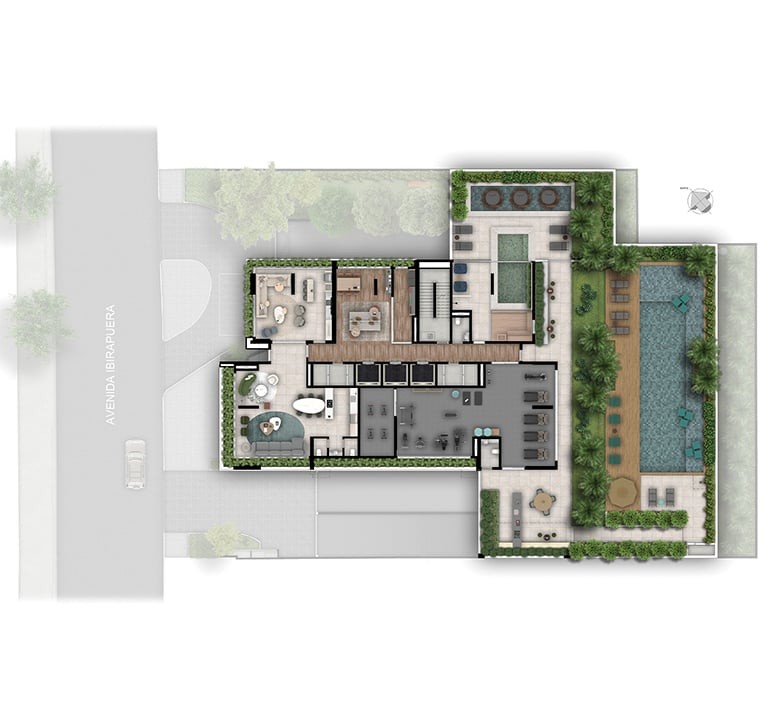 Apartamento, 1 quarto, 52 m² - Foto 41