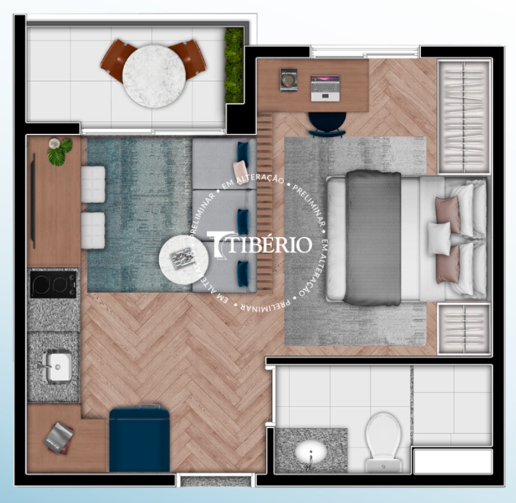 Apartamento à venda em São Paulo-SP, Vila Mariana: 1 quarto, 1 banheiro, 33,00 m² de área
