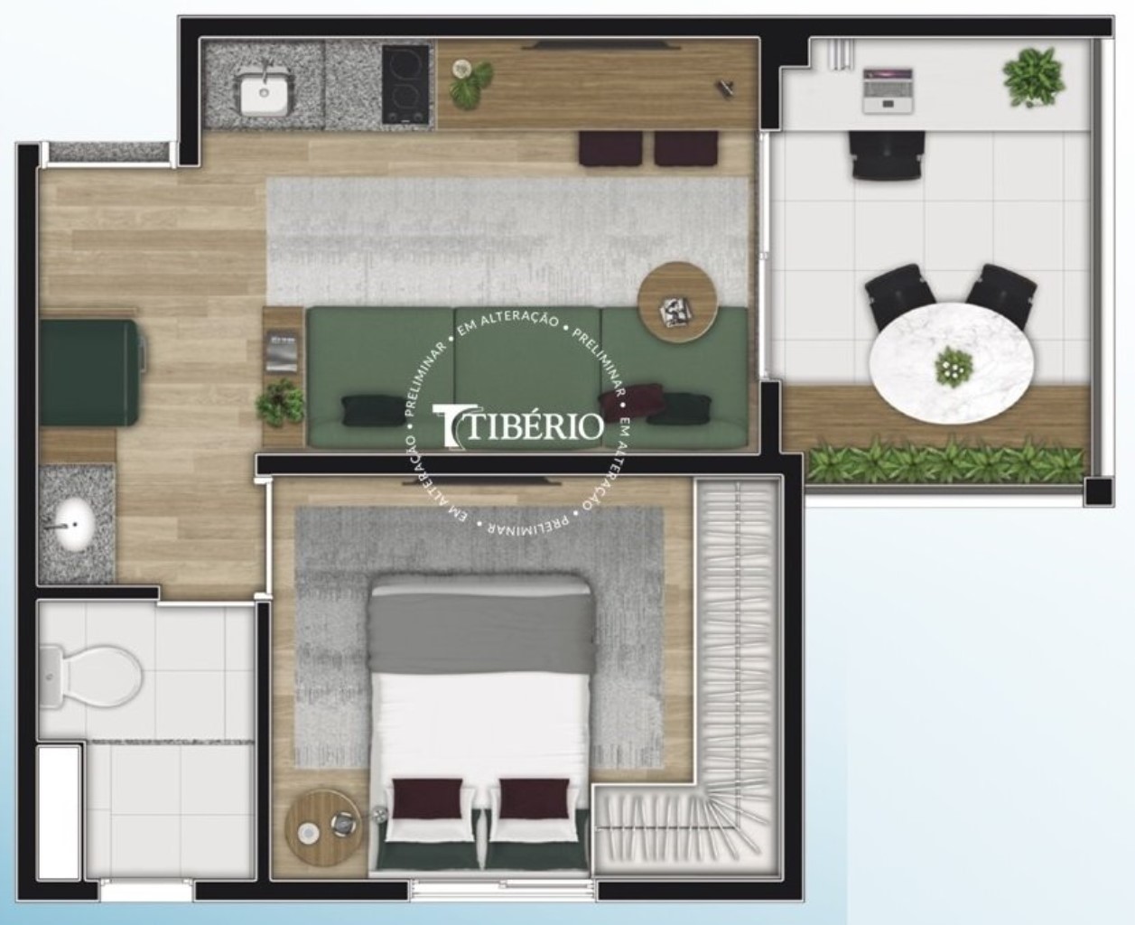 Apartamento à venda em São Paulo-SP, Vila Mariana: 1 quarto, 1 banheiro, 33,00 m² de área