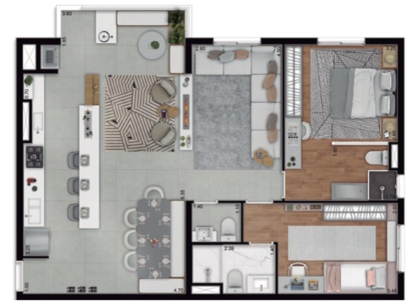 Apartamento, 2 quartos, 70 m² - Foto 27