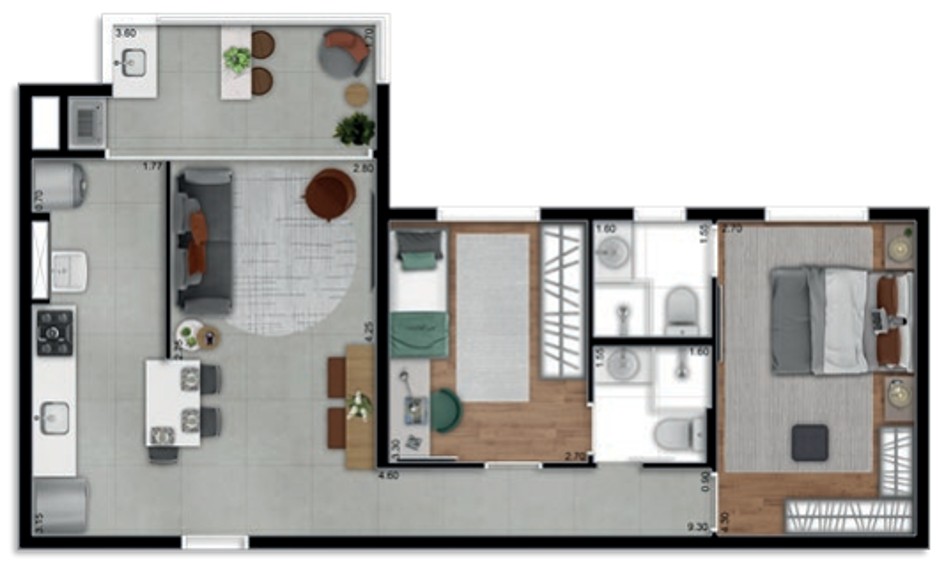Apartamento, 3 quartos, 86 m² - Foto 32