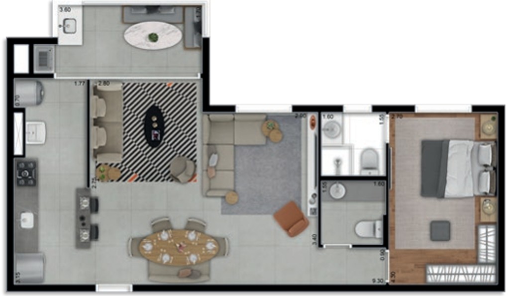 Apartamento, 3 quartos, 86 m² - Foto 34