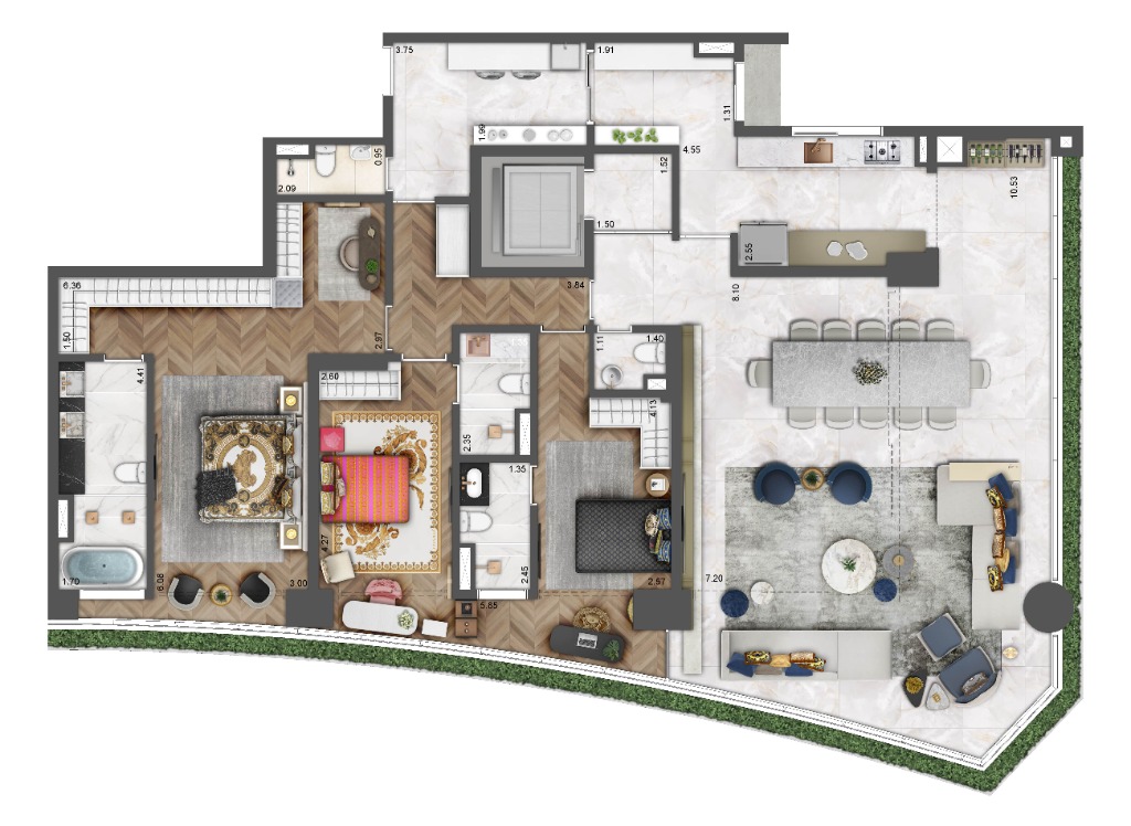 Cobertura, 3 quartos, 291 m² - Foto 18