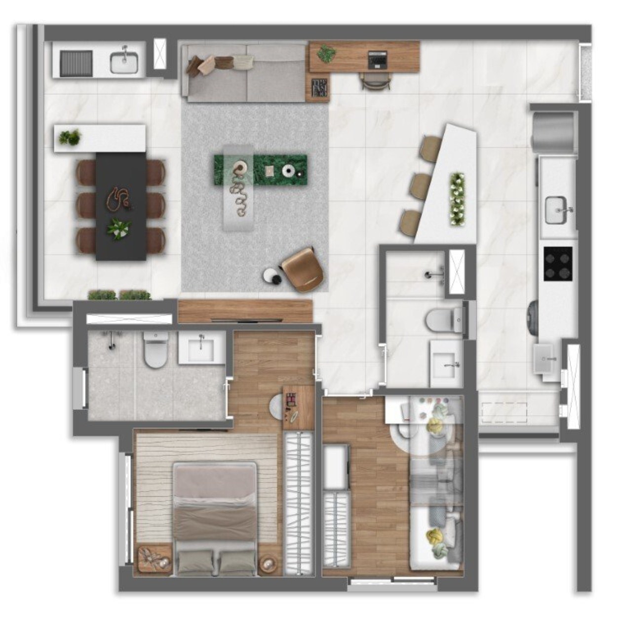 Apartamento, 2 quartos, 61 m² - Foto 23