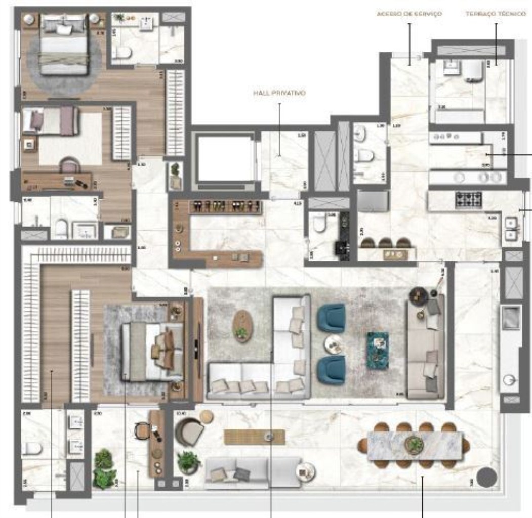 Apartamento, 4 quartos, 213 m² - Foto 16