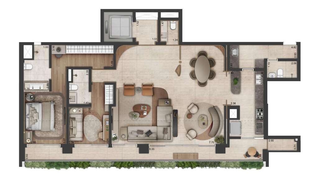 Apartamento, 3 quartos, 155 m² - Foto 25