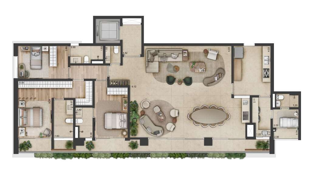 Apartamento, 3 quartos, 155 m² - Foto 27