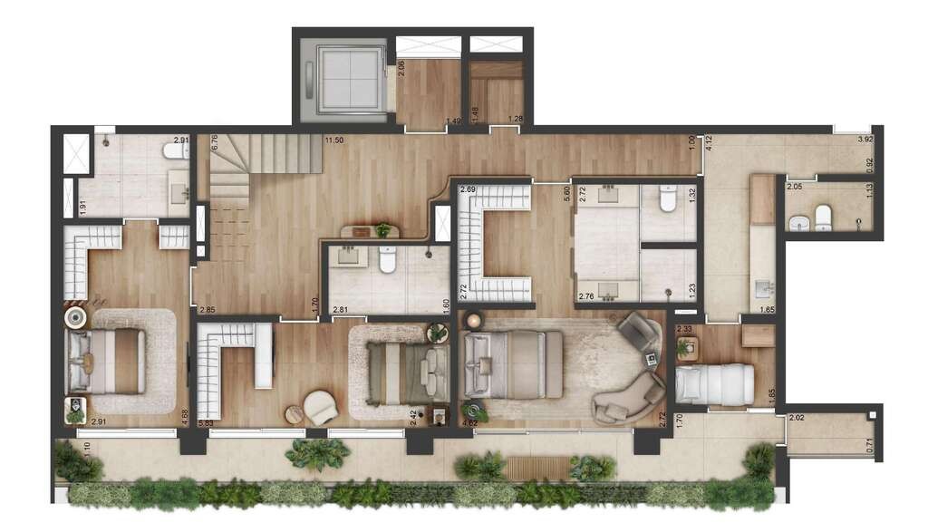 Apartamento, 2 quartos, 205 m² - Foto 30