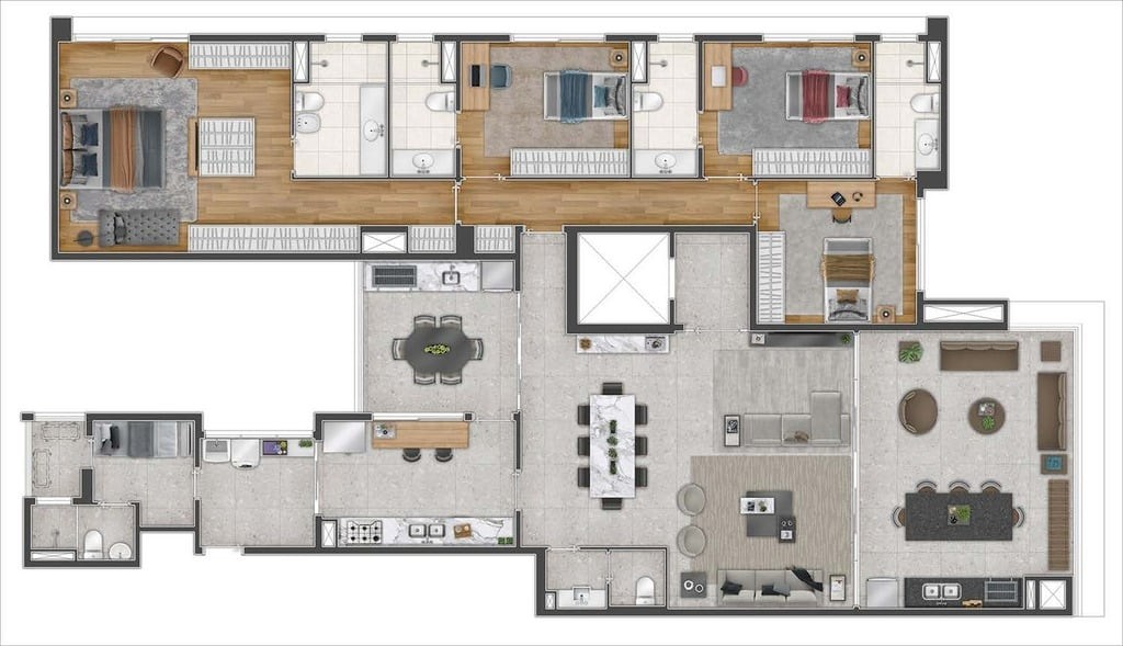 Apartamento, 4 quartos, 255 m² - Foto 25