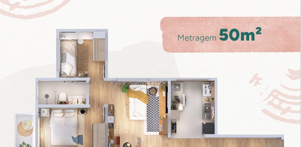 Apartamento, 2 quartos, 50 m² - Foto 24
