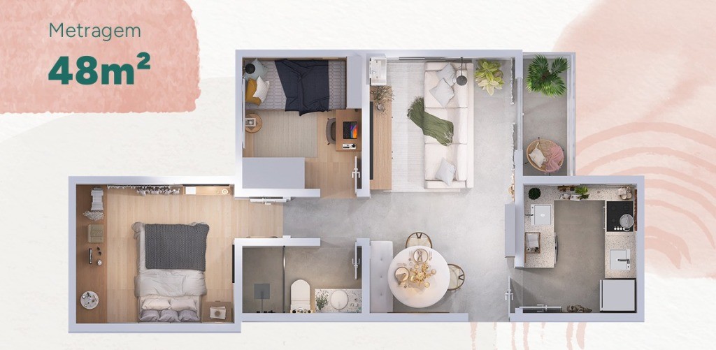 Apartamento, 2 quartos, 50 m² - Foto 25