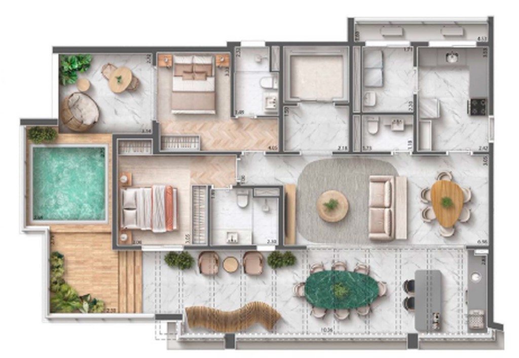 Imperdível oportunidade de investimento em São Paulo-SP: Apartamento de 3 quartos com suíte, 3 banheiros, 2 vagas na garagem e 89m² na Reserva Cortês, em Perdizes!