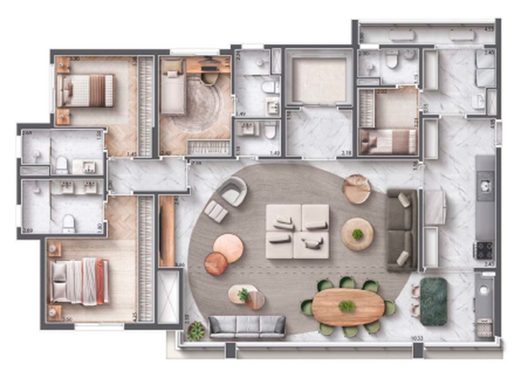 Imperdível oportunidade de investimento em São Paulo-SP: Apartamento de 3 quartos com suíte, 3 banheiros, 2 vagas na garagem e 89m² na Reserva Cortês, em Perdizes!