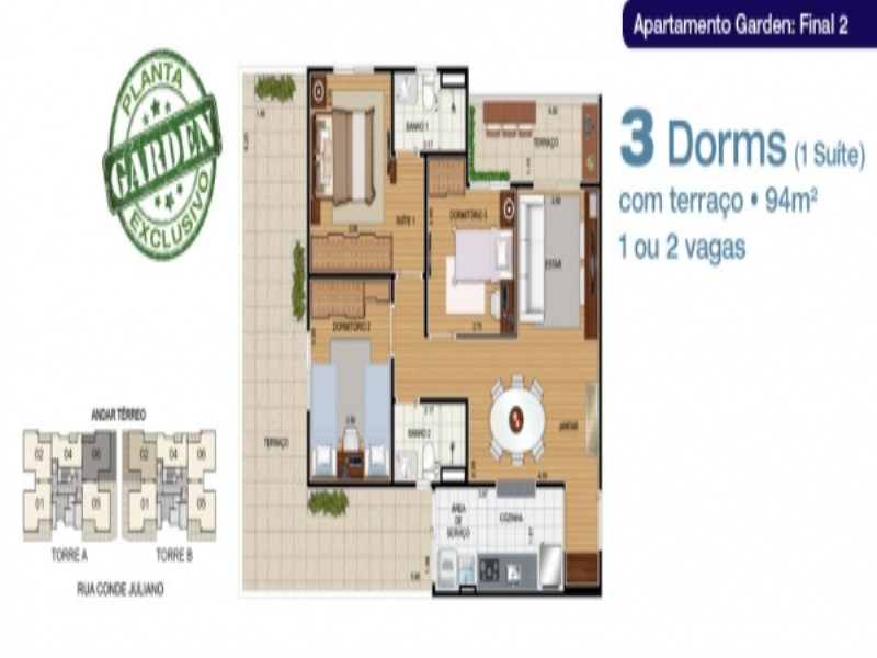 Apartamento, 2 quartos, 70 m² - Foto 12