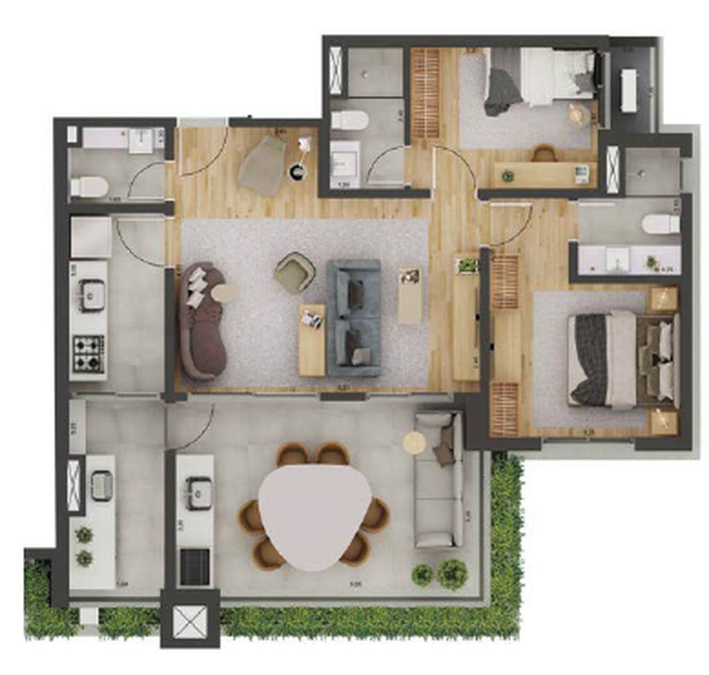 Apartamento, 3 quartos, 111 m² - Foto 24